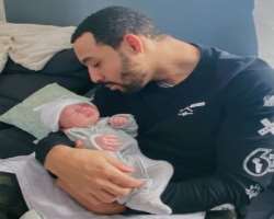 He is also an uncle. He shared a photograph of his niece 